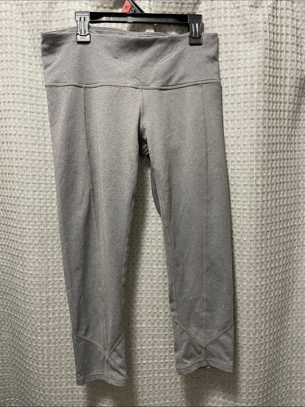 Prana Heather Gray cropped legging